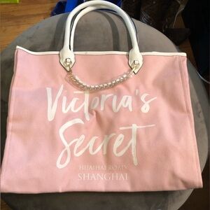 Victoria Secret Shanghai Pink Chain Tote